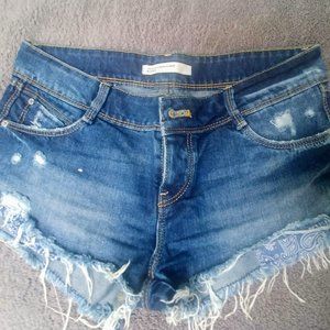 Zara denim shorts